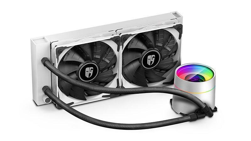 Deepcool Gamer Storm Castle 240EX White ARGB - CPU fan - LDLC